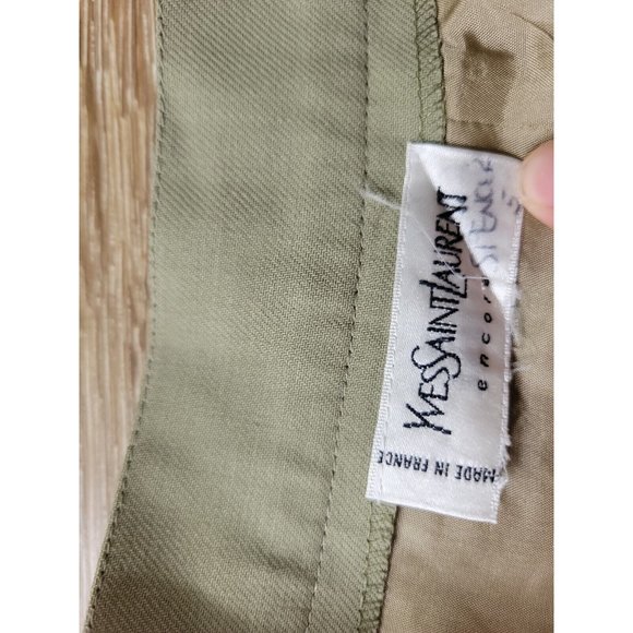 Yves Saint Laurent encore France Womens Small Pencil Skirt Business Professional - Picture 4 of 6